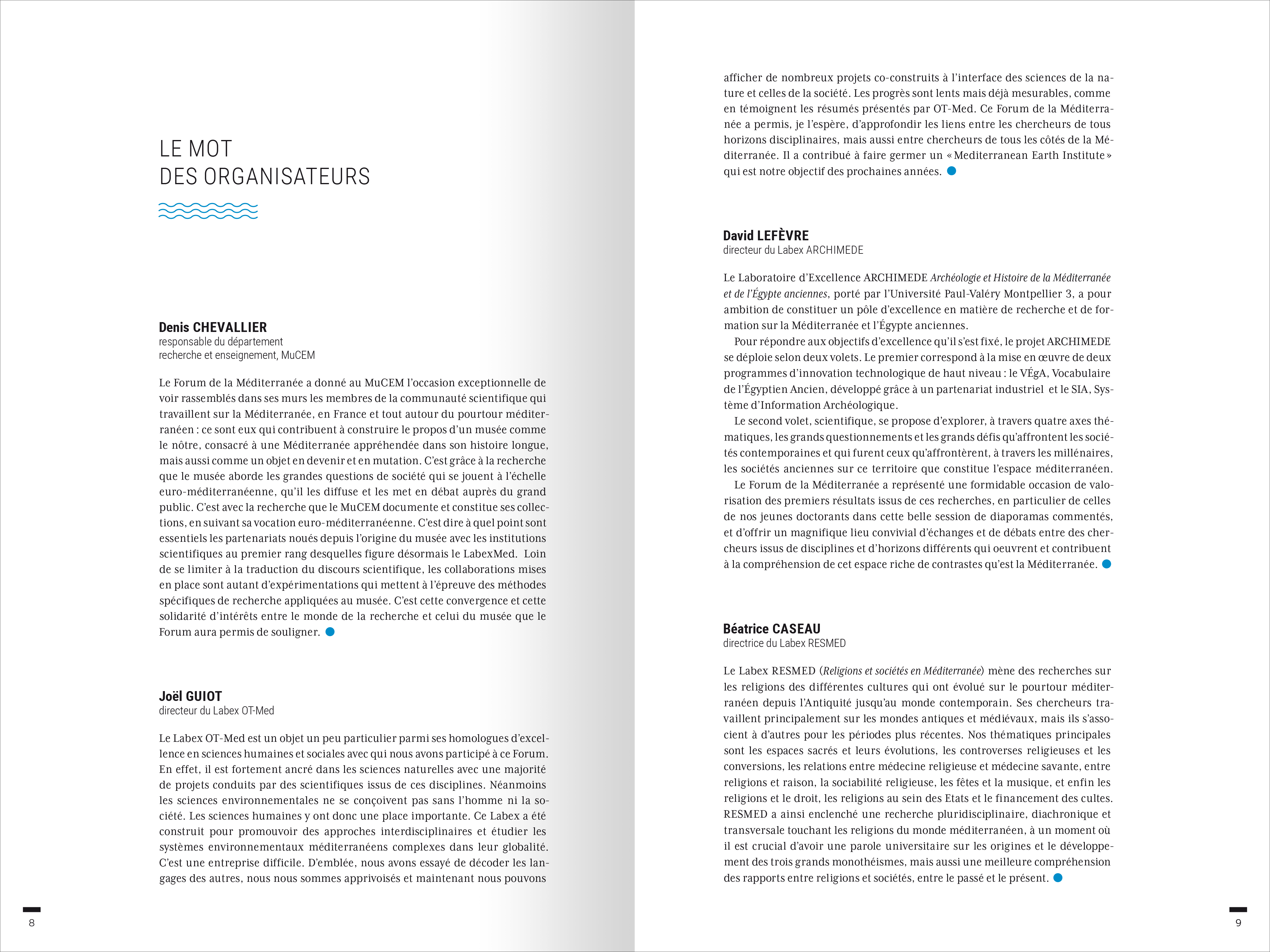 Panorama des recherches en Sciences sociales