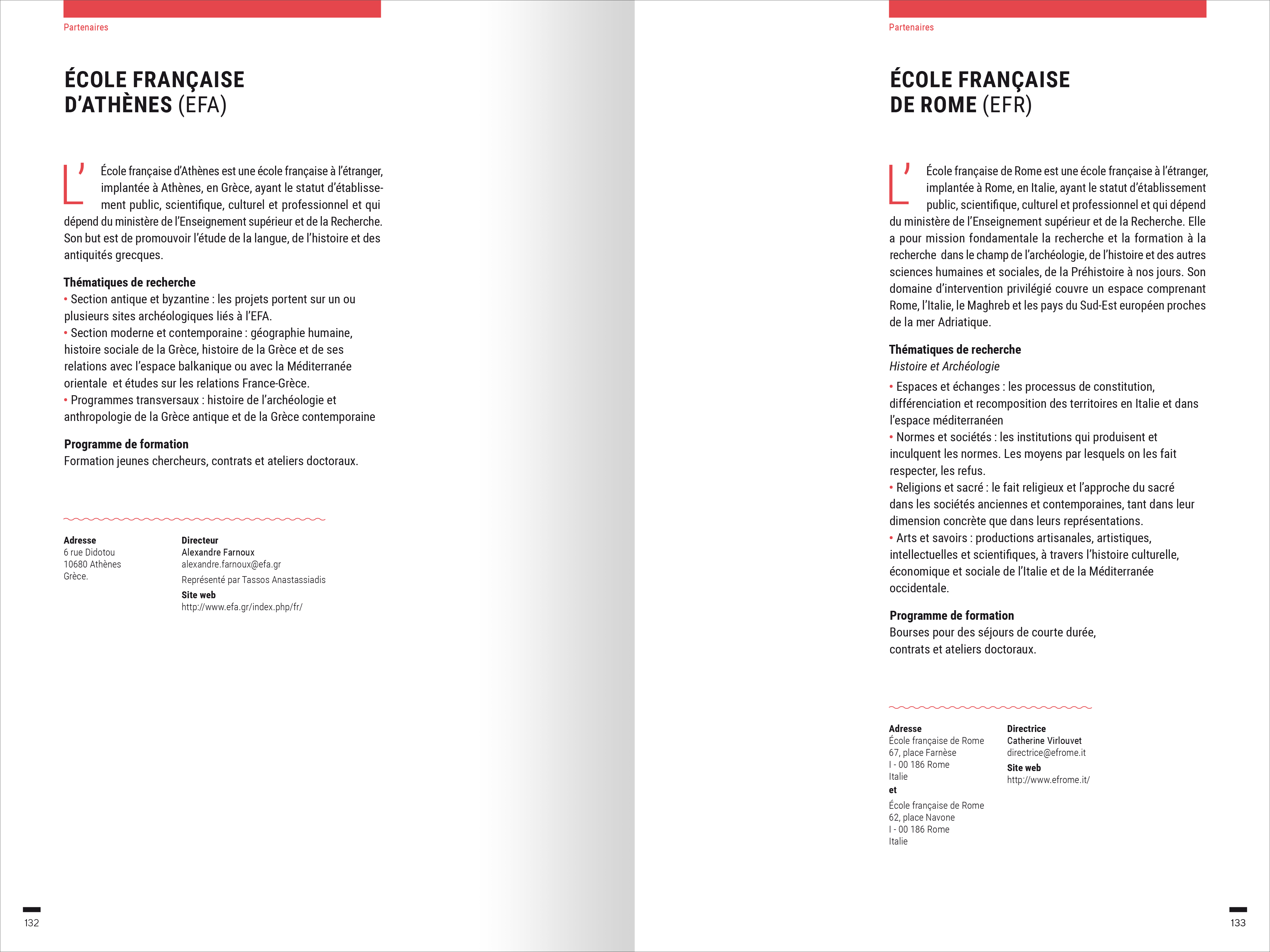 Panorama des recherches en Sciences sociales